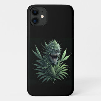 Funda Para iPhone 11 Diseño de plantas de hierba fresca para impresión