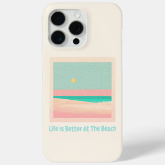 Funda Para iPhone 15 Pro Max Diseño de playa