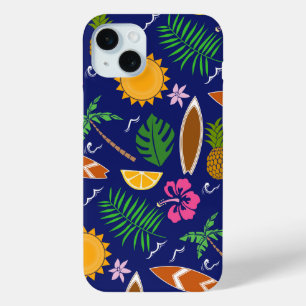 Funda Para iPhone 15 Mini Diseño de playa de verano