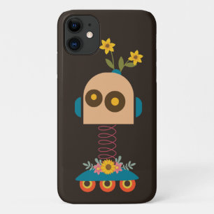Funda Para iPhone 11 Diseño de robots pequeños