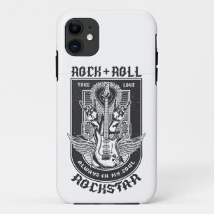 Funda Para iPhone 11 Diseño de rock de guitarra