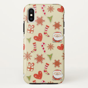 Funda Para iPhone X Diseño de Santa Heart