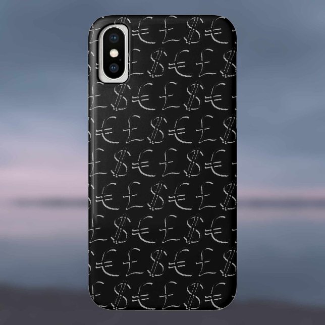 Funda De Case-Mate Para iPhone Diseño de Símbolos de Moneda Financiera (Subido por el creador)