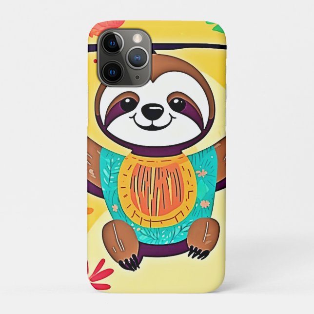 Funda De Case-Mate Para iPhone Diseño de Swing Feliz (Reverso)