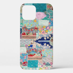 Funda Para iPhone 12 Diseño de tapices de la Cuenca Azul y Aqua