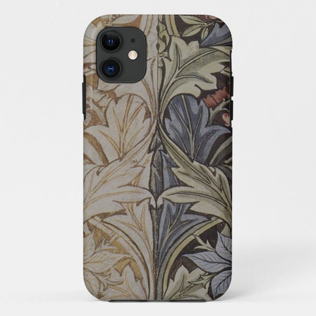 Funda De Case-Mate Para iPhone Diseño de tapices para William Morris Bluebell (Reverso)