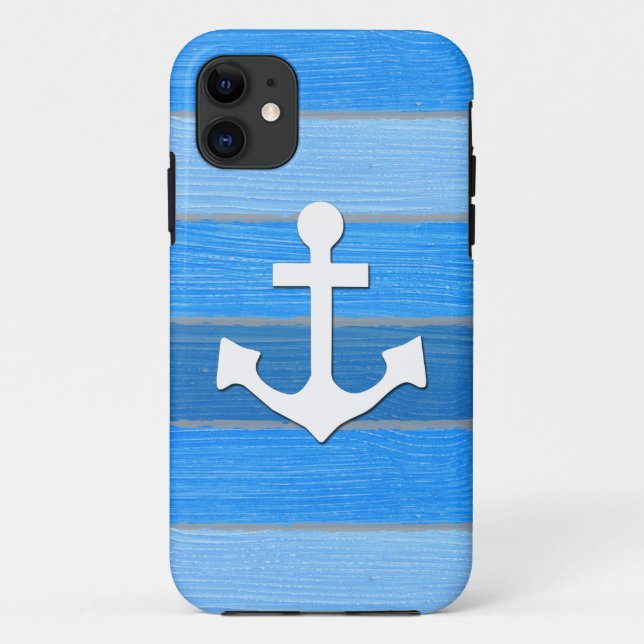 Funda De Case-Mate Para iPhone Diseño de temática náutica (Reverso)