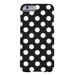 Funda Para iPhone 15 Mini Diseño de tendencias en blanco y negro con puntos 