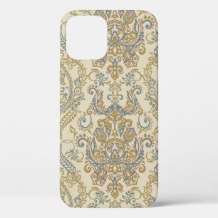 Funda Para iPhone 12 Diseño de textura de Floral Vintage. Damask Seamle