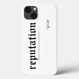 Funda Para iPhone 13 Diseño De Tipo De Letra De Reputación De Swift