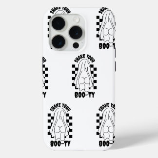 Funda Para iPhone 15 Pro Diseño de topo fantasma - "Agitar tu botín"