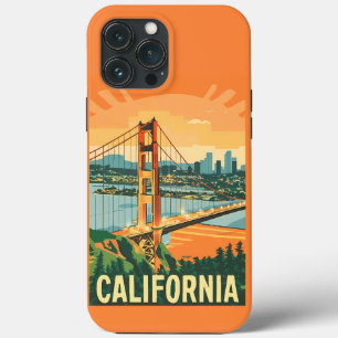 Funda Para iPhone 13 Pro Max Diseño de vectores de captura de ojos de Cityscape
