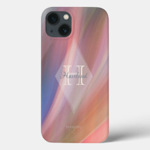 Funda Para iPhone 13 Diseño de velas monograma HAMbWG