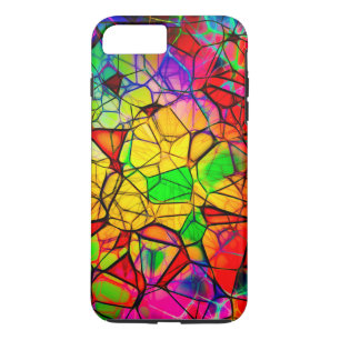 Funda Para iPhone 8 Plus/7 Plus Diseño de vidrio manchado iPhone 7 Plus, duro