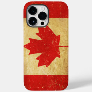 Funda Para iPhone 14 Pro Max De Case-Mate Diseño de vintage de bandera de Canadá