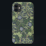 Funda Para iPhone 11 Diseño del papel pintado de la alga marina,<br><div class="desc">Imagen: Diseño del papel pintado de la alga marina 136082,  impreso por John Henry Dearle (1860-1932),  1901 (papel pintado). Morris,  Guillermo (1834-96). Colección privada,  la colección de Stapleton.  Arte,  Bello Artes.</div>