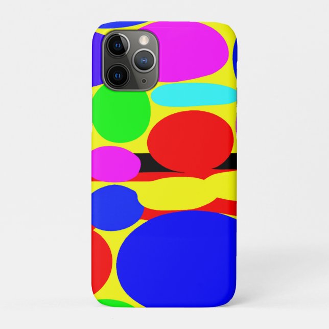 Funda De Case-Mate Para iPhone Diseño dinámico colorido (Reverso)