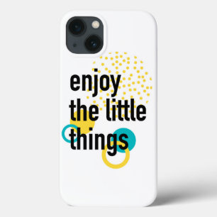 Funda Para iPhone 13 Diseño divertido y moderno de Enjoy the Lıttle Thi