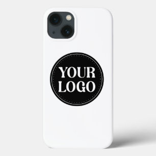 Funda Para iPhone 13 Diseño elegante de código QR negro   Marca elegant