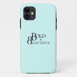 Funda Para iPhone 11 Diseño elegante de letras monogramadas