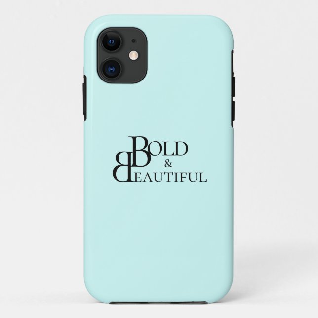 Funda De Case-Mate Para iPhone Diseño elegante de letras monogramadas (Reverso)