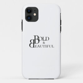 Funda Para iPhone 11 Diseño elegante de letras monogramadas