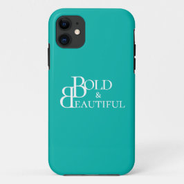 Funda Para iPhone 11 Diseño elegante de letras monogramadas