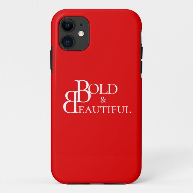Funda De Case-Mate Para iPhone Diseño elegante de letras monogramadas (Reverso)