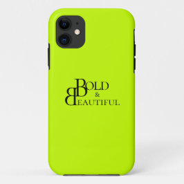 Funda Para iPhone 11 Diseño elegante de letras monogramadas