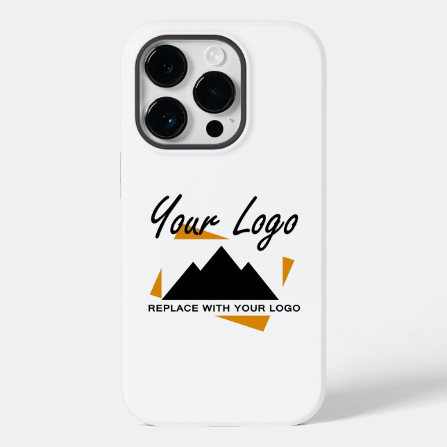 Funda De Case-Mate Para iPhone Diseño empresarial personalizado Añadir el logotip (Reverso )