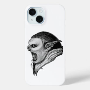 Funda Para iPhone 15 Diseño en blanco y negro de Troll