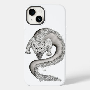 Funda Para iPhone 14 De Case-Mate Diseño en blanco y negro de Wolfdragon
