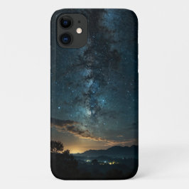 Funda Para iPhone 11 Diseño estelar velero de vía láctea
