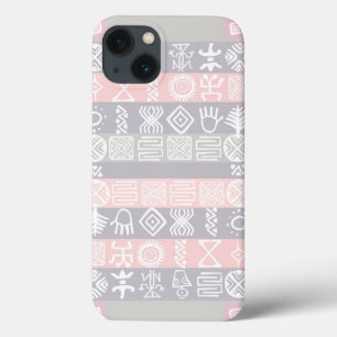 Funda Para iPhone 13 Diseño étnico africano