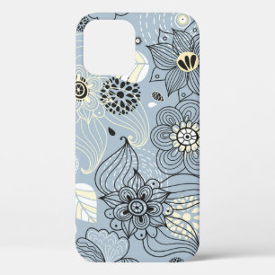 Funda Para iPhone 12 Diseño floral de otoño