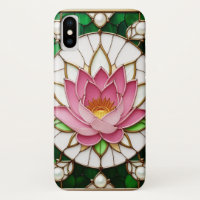 Diseño Floral de Vidrio Teñido Colorido