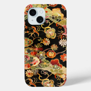 Funda Para iPhone 15 Diseño floral intrincado