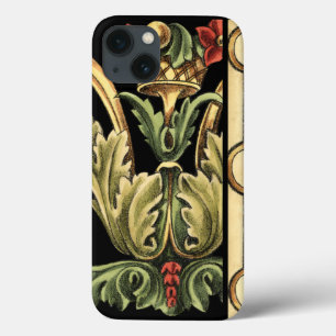 title_seo2 Diseño floral ornamental con bordes negros
