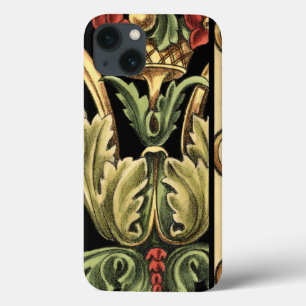 title_seo2 Diseño floral ornamental con fronteras negras