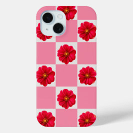 Funda Para iPhone 15 Diseño floral y elegante