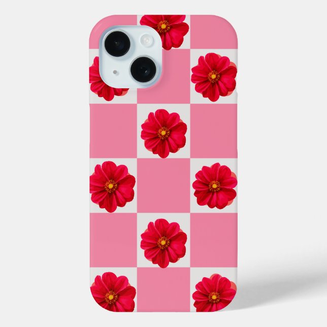 Funda De Case-Mate Para iPhone Diseño floral y elegante (Reverso )