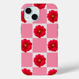 Funda Para iPhone 15 Diseño floral y elegante