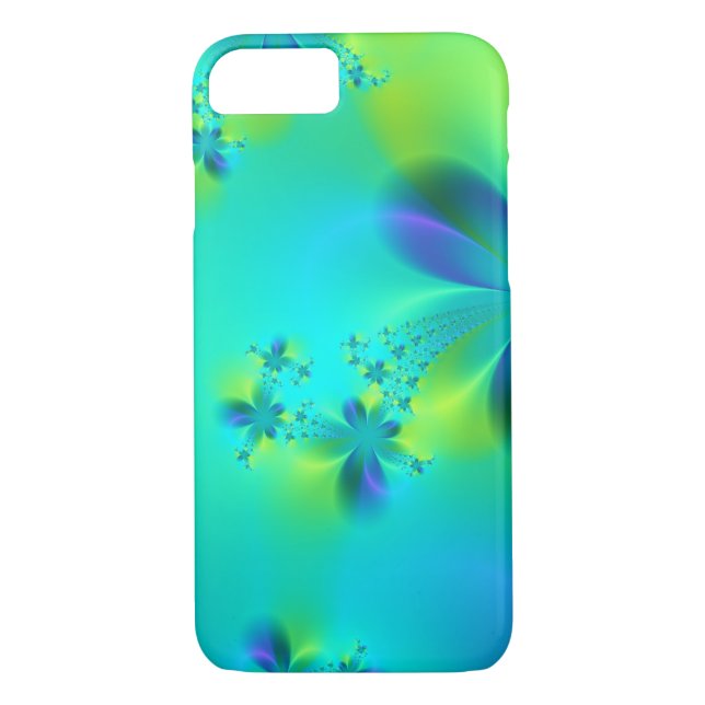 Funda De Case-Mate Para iPhone Diseño fractal (Reverso)