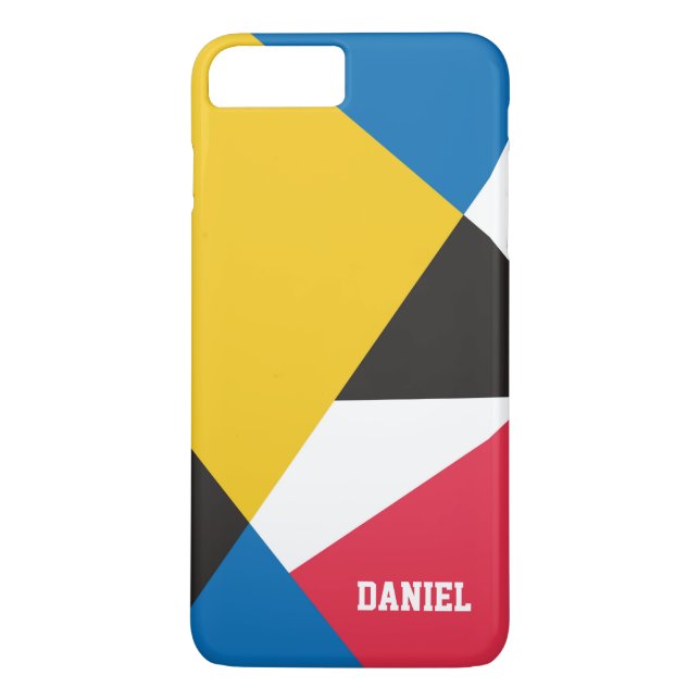 Funda De Case-Mate Para iPhone Diseño geométrico (Reverso)