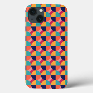 FUNDA PARA iPhone 13 DISEÑO GEOMÉTRICO.
