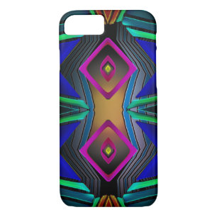 Funda Para iPhone 8/7 Diseño geométrico colorido