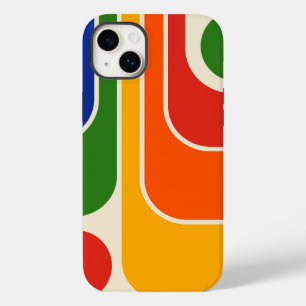 Funda Para iPhone 14 Plus De Case-Mate Diseño geométrico de estilo retro de los años 70