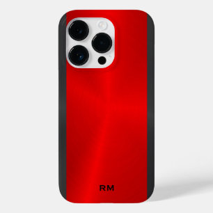 Funda Para iPhone 14 Pro De Case-Mate Diseño geométrico rojo y negro