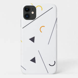 Funda Para iPhone 11 Diseño geométrico urbano colorido, sencillo, moder