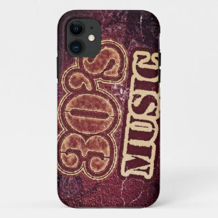 Funda Para iPhone 11 Diseño gráfico de la música de época 30 2